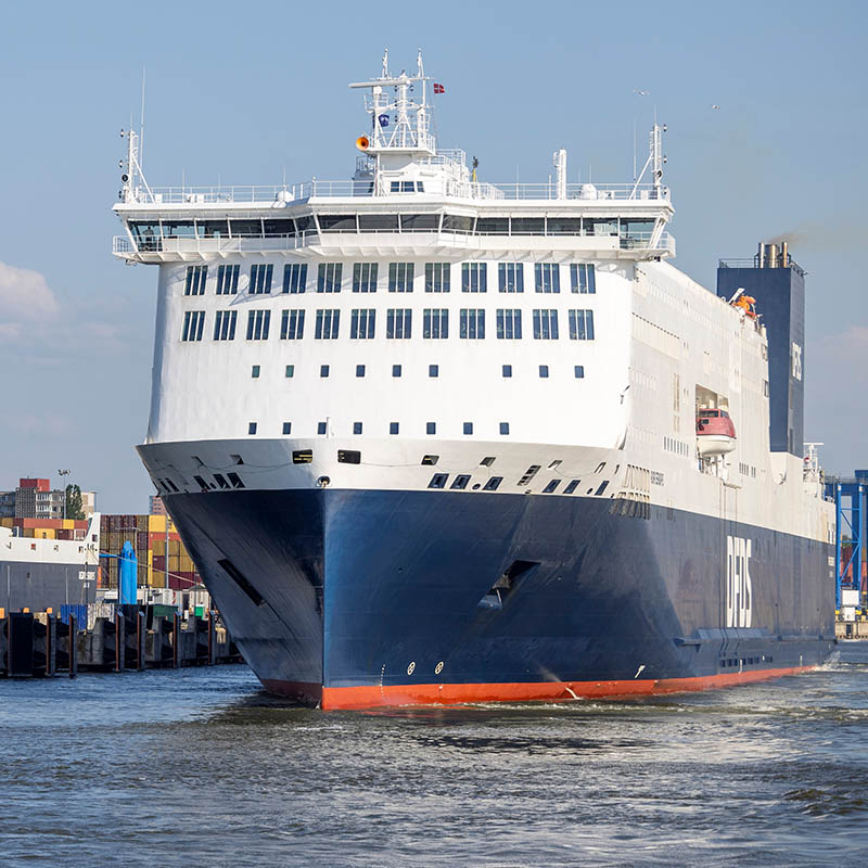 Îmbarcarea în feribot, ușoară la DFDS