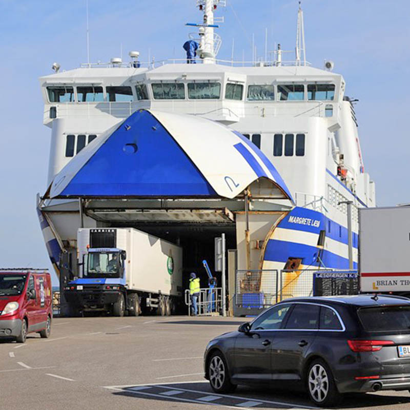 Soluția Smartport permite îmbarcarea fără probleme la terminalele de feriboturi din Danemarca