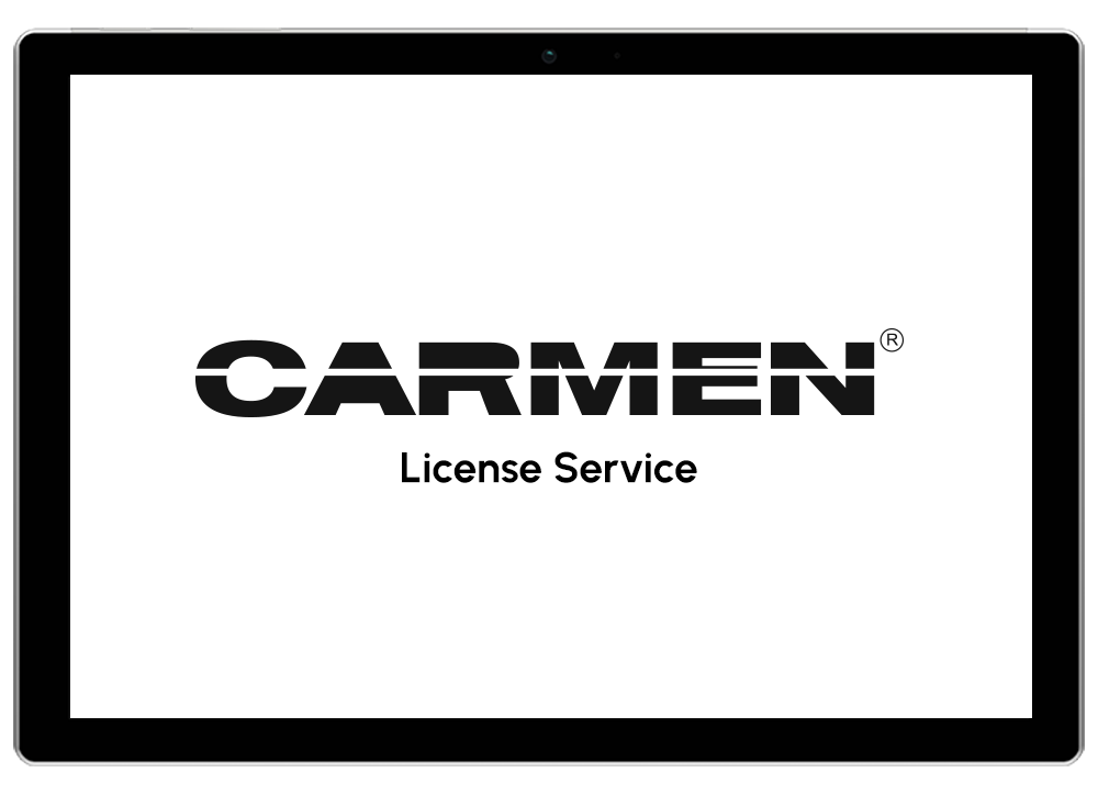 Carmen® ANPR — Serviciul de licență software