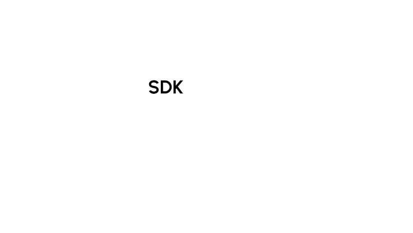 SDK & REST API